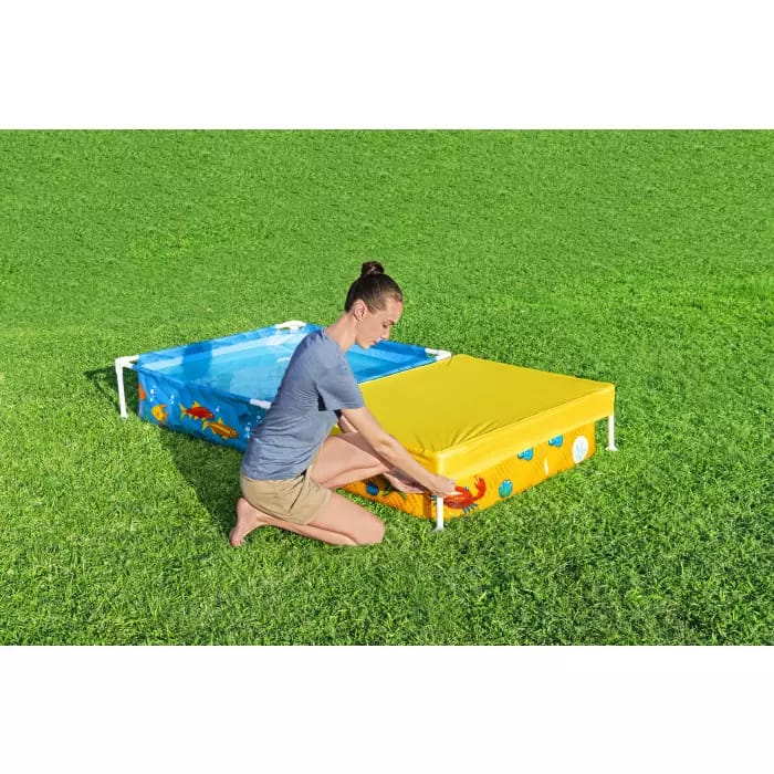Каркасный бассейн Bestway 561CF BW, My First Pool с песочницей 213х122х30,5см, 365л+200л, от 2 лет фото 5